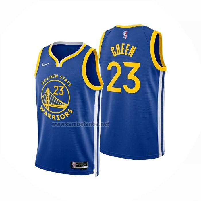 Camiseta Golden State Warriors Draymond Green NO 23 Icon 2025-26 Azul